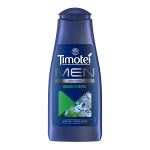 Timotei MEN шампунь для волос Объем и сила 385 мл 8714100814444