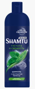 Шамту  Шампунь  500мл МУЖ Густота и свежесть с экстрактом мелиссы 4605966015684