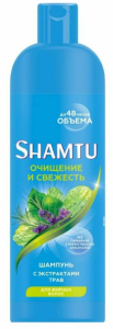 Шамту  Шампунь  500мл  Глубокое очищение и свежесть с экстрактами трав 4015100807103