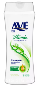 AVE Шампунь для жирных и тонких волос  в пластиковых флаконах, 400 мл 6260010522839