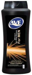 AVE Шампунь-гель для душа 2 в1 мужской  (чистый комфорт), 400мл. 6260010540987