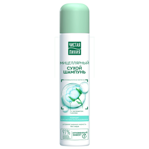 Чист.Л. Сухой шампунь 200мл с экстр хлопка 4605922040330