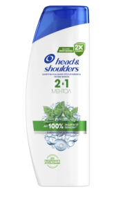 Шампунь для волос Head&Shoulders  Ментол 2 в 1  360 мл 8700216351546