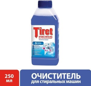 Очиститель для стиральных машин Tiret 250 мл 4640018990946