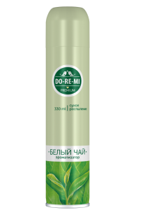 Освежитель воздуха ДО-РЕ-МИ Премиум Белый чай (сухое распыление)330мл 4600171532278