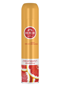 Освежитель воздуха ДО-РЕ-МИ Премиум Грейпфрут фреш (сухое распыление) 330мл 4600171532261