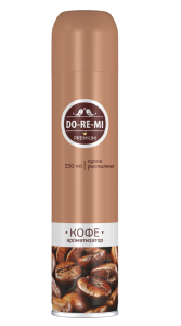 Освежитель воздуха ДО-РЕ-МИ Премиум  Кофе  (сухое распыление) 330мл 4600171527564