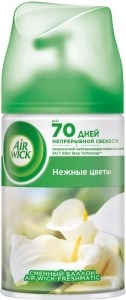 Сменный баллон для освежителя воздуха Air Wick Нежные цветы  250 мл 4640018996085