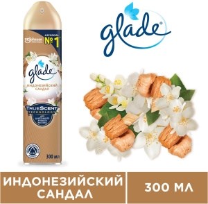 Освежитель воздуха Glade Индонезийски сандал 300 мл 4620000433576