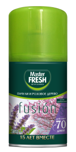Master FRESH смен. баллон д/ авт спрея Пачули и розовое дерево 250 мл 4620739985186