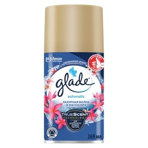 Glade Automatic сменный баллон "Лазурная волна и магнолия" L, 269 мл 4620000433989