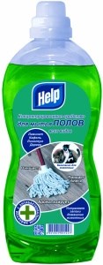 Средство для мытья полов Help Устраняет запахи домашних животных 1 л 4605845005447
