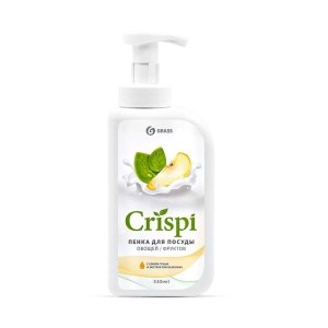 Пенка  для посуды CRISPI  груша и экстракт базилика  550мл Grass 4630037514254