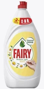Средство для мытья посуды Fairy Ромашка и Витамин Е 1,3л 8001090873019
