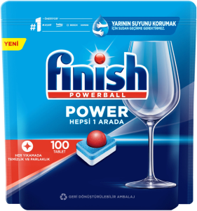 Таблетки для посудомоечных машин Finish All in 1 Power 100  шт 4640018995989