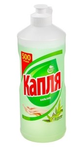 КАПЛЯ 500 мл д/посуды бальзам с Алоэ вера 4601313020042