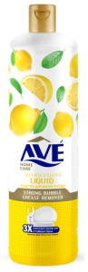 AVE Средство для мытья посуды Лимон и цветы 900г. 6260010551556