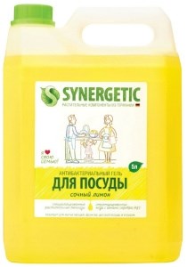 Средство для мытья посуды Synergetic Сочный Лимон, 5л 4613720438891