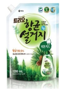 KeraSys TRIO Ср-во д/м посуды ТРИО Фитонциды 1200мл (запаска) 8801046891001