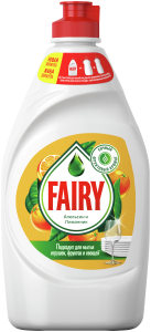 Средство для мытья посуды Fairy Апельсин и лимонник 450 мл 4015400992035