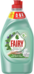 Средство для мытья посуды Fairy Нежные руки Чайное дерево и мята 450 мл 8001090016959