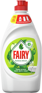 Средство для мытья посуды Fairy Зеленое яблоко 450 мл 4015400869320