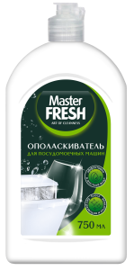 Master FRESH ополаскиватель для посудомоечной машины 750 мл 4620739986343