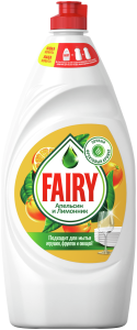 Средство для мытья посуды Fairy Апельсин и лимонник 900 мл 4015400992097
