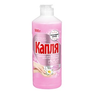 КАПЛЯ Vox д/посуды 500 мл Нежность рук, хлопок и ромашка 4601313011279