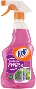 Средство для мытья стекол Help Аромат весны 500 мл 4605845000435