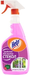 Средство для мытья стекол Help Аромат весны 750 мл 4605845000695