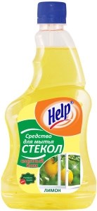 Запасной блок для мытья стекол Help Лимон 500 мл 4605845000787