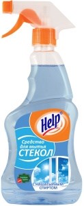 Средство для мытья стекол Help с Нашатырным спиртом 500 мл 4605845005997