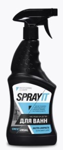 Чистящее средство для ванн SPRAYIT 750мл 4607017949191