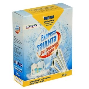 Средство от накипи Dr.Norvin Экспресс защита для стиральных машин 300 г 4607023654393