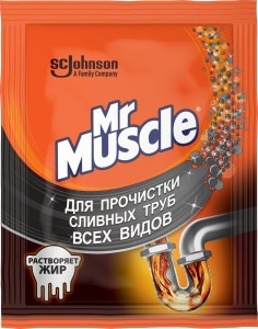 Средство от засоров Mr.Muscle в гранулах 70 г 4823002000177