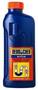 Средство для удаления засоров Deboucher Актив 1 л 4603580002875