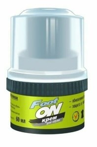 Крем для обуви "Foot ОN" черный 4600141535309