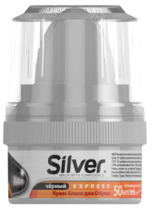 Крем для обуви Silver Express Черный 50 мл 8690757202509