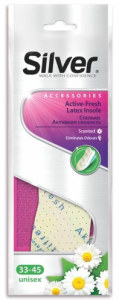 Стельки для обуви Silver Всесезонные Антизапах 33-45 размер 8690757000723