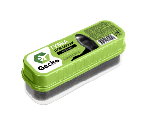 Gecko Губка для обуви  Черная 4607191691992
