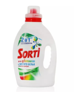 СОРТИ  1300мл    АВТОМАТ   Для цветного и белого белья 4604049096169
