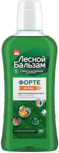 Ополаскиватель для полости рта Лесной Бальзам Форте Актив 400 мл 4600702094206