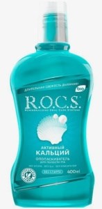Ополаскиватель для рта  R.O.C.S.  Активный кальций , 400 мл 4607034473983