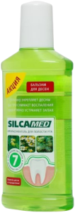 SILCAMED Ополаскиватель полости рта БАЛЬЗАМ ДЛЯ ДЕСЕН 250мл 4607075002371