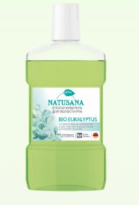 Ополаскиватель для полости рта NATUSANA BIO EUKALYPTUS, 475мл 4607817360349