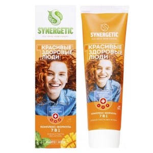 Зубная паста Комплекс-формула 7 в 1 Synergetic 100 г 4640020877044