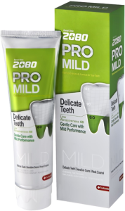 Зубная паста для чувствительных зубов и десен Мягкая Защита Dental Clinic 2080 Pro Mild Delicate Tee 8801046898260