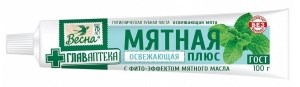ВЕСНА ГЛАВАПТЕКА З/п Мятная  (освежающая мята) б/ф 90г 4601313019121