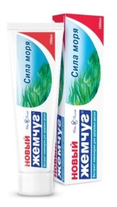 Зубная паста Новый Жемчуг Сила моря 100 мл 4600697171296